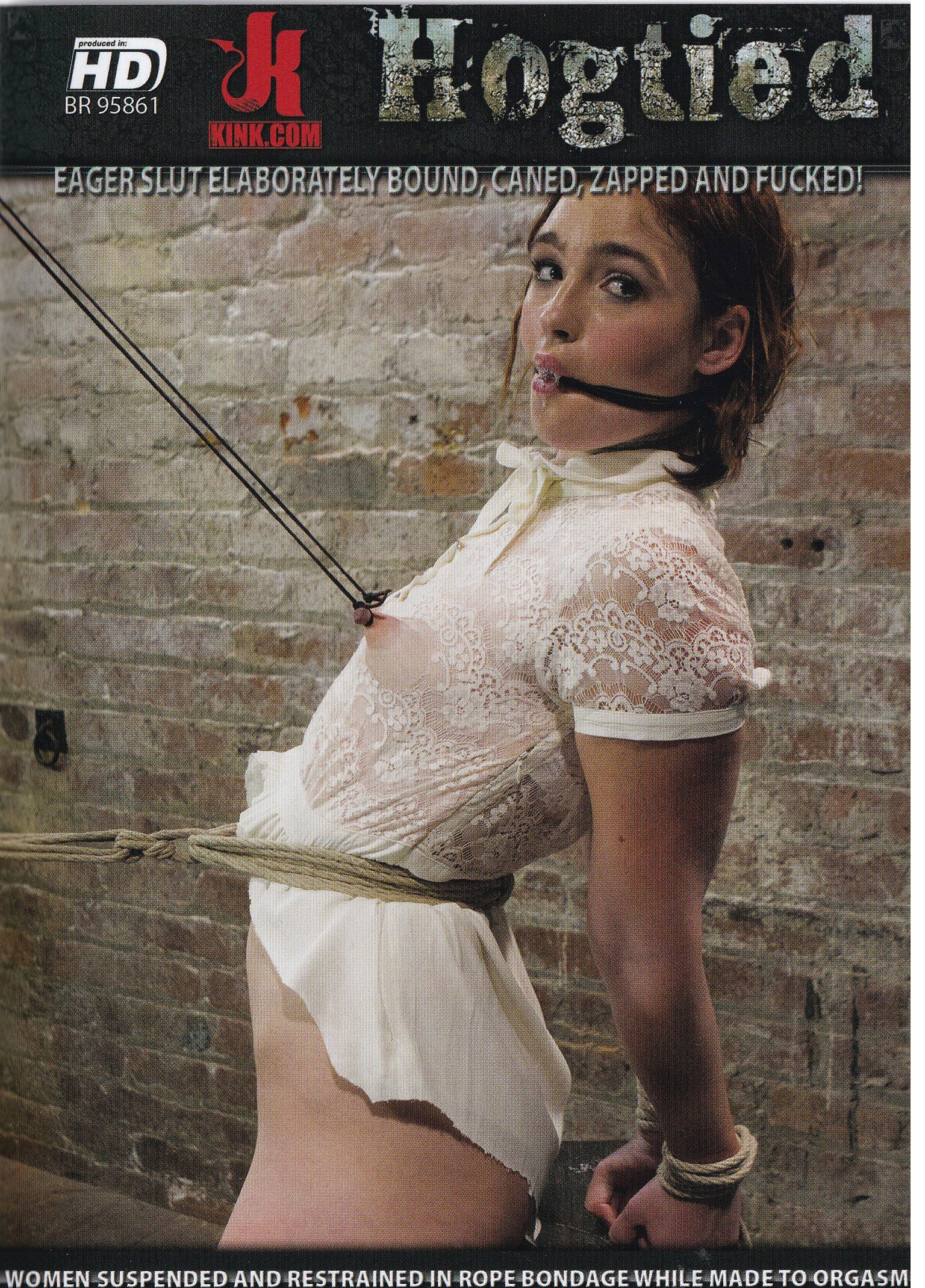 Eager Slut Elaborately Bound, Caned, Zapped And Fucked!