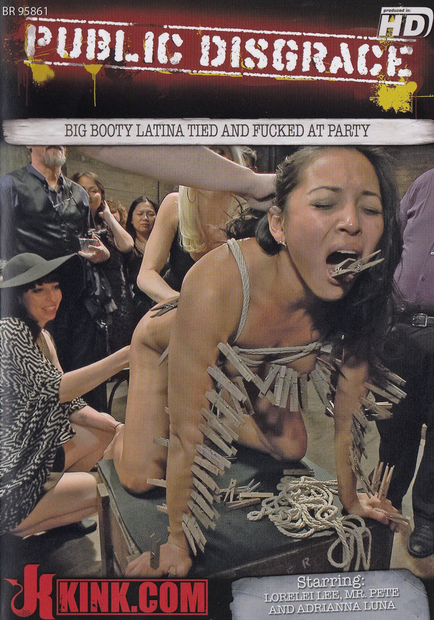 Big Booty Latina Tied And Fucked At Party