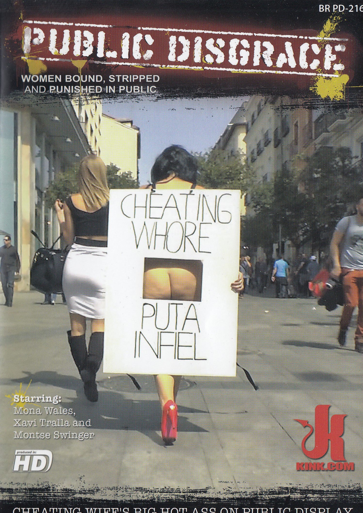 Cheating Wife's Big Hot Ass On Public Display