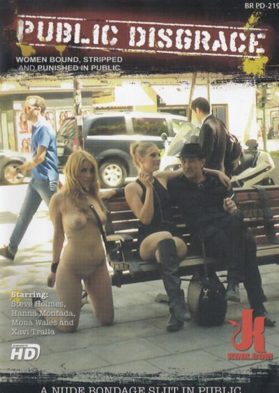 A Nude Bondage Slut in Public