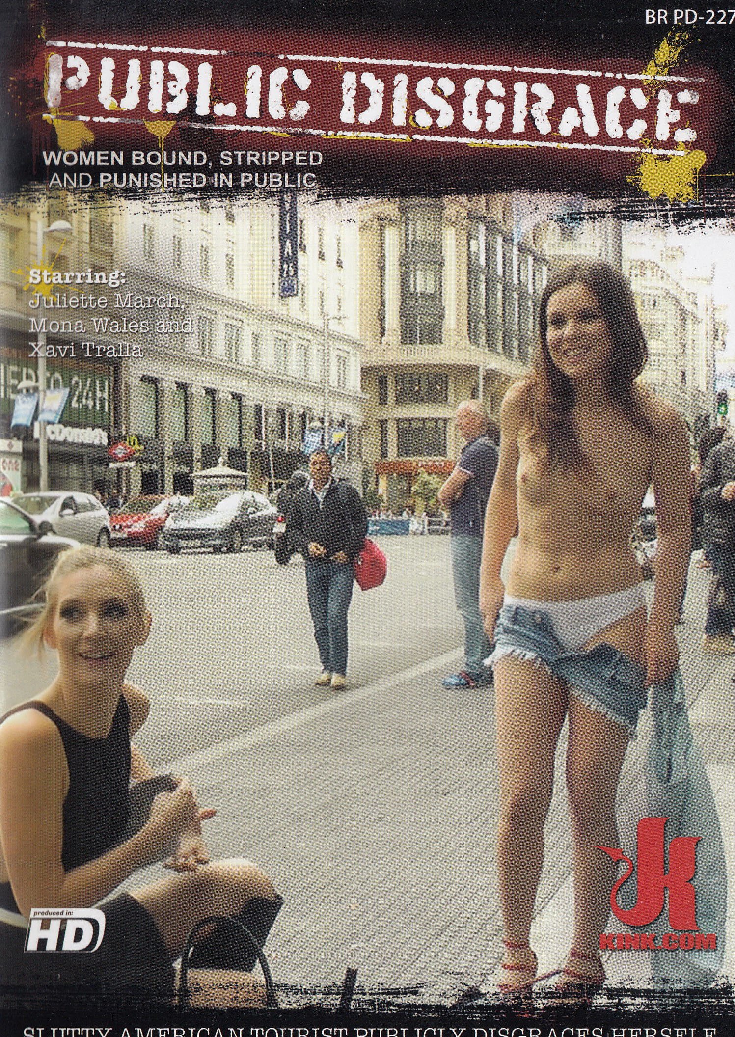 Slutty American Tourist Publicly Disgraces Herself