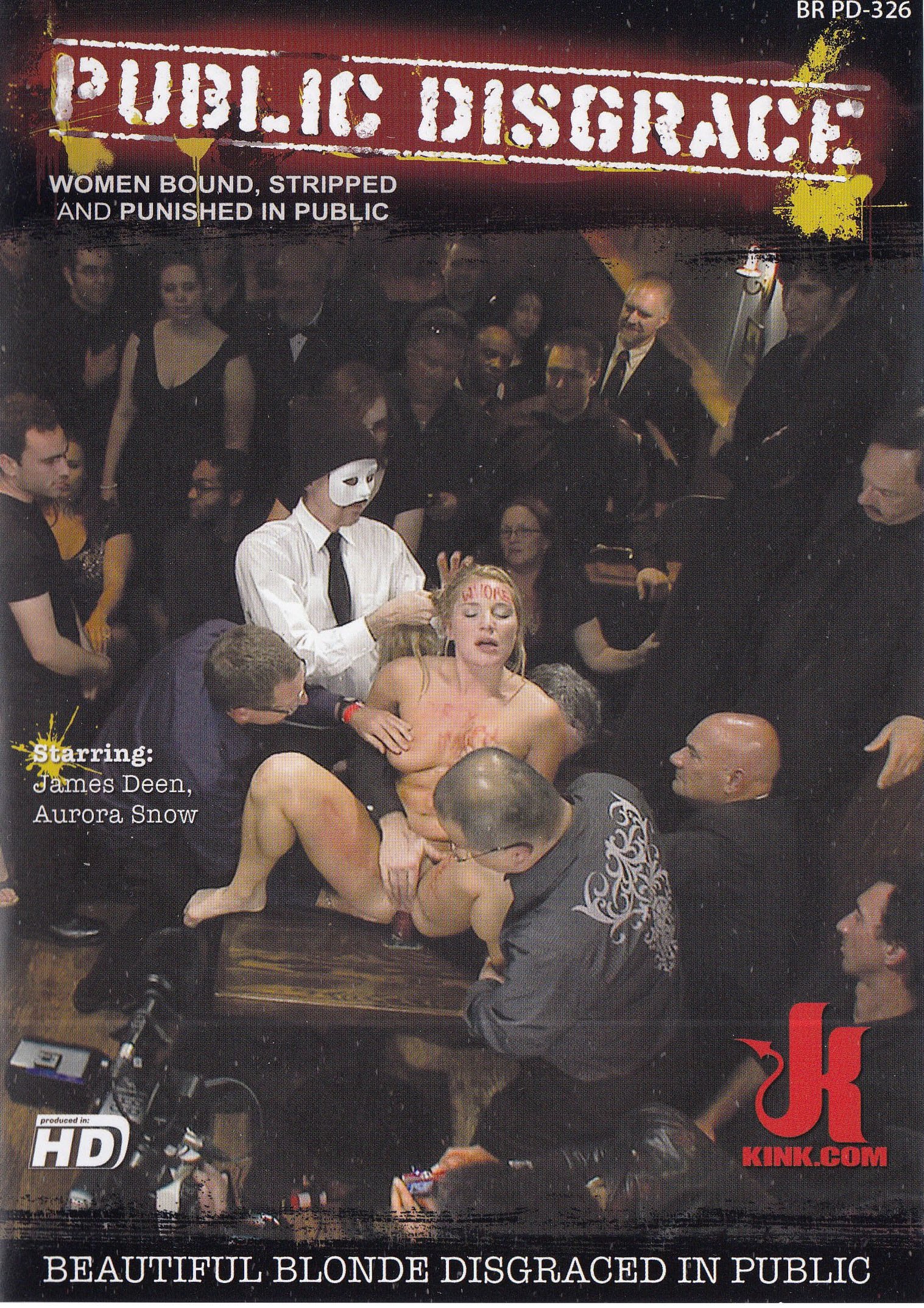 Beautiful Blond Disgraced In Public